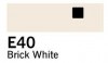 Copic Marker-Brick White E40